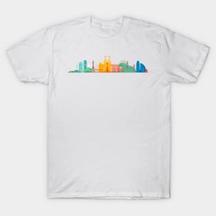 Barcelona skyline T-Shirt